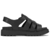 Clairemont Way Fisherman Sandalen “Zwart Nubuck”