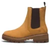 Cortina Valley enkellaarzen “Tarwe Nubuck”