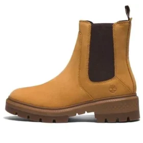 Cortina Valley enkellaarzen “Tarwe Nubuck”