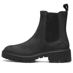 Courmayeur Valley Chelsea “Zwart Nubuck”