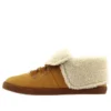Dausette fleece laarzen met omgeslagen boord “Bruin”