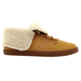 Dausette fleece laarzen met omgeslagen boord “Bruin”