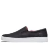 Davis Square Slip-Ons “Zwart Nubuck”