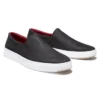 Davis Square Slip-Ons “Zwart Nubuck”