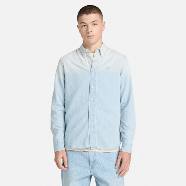 Denim overhemd voor heren Denim overhemd voor heren