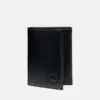 Drievoudige Trifold portemonnee van glad leer voor heren Drievoudige Trifold portemonnee van glad leer voor heren
