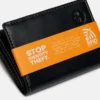 Drievoudige Trifold portemonnee van glad leer voor heren Drievoudige Trifold portemonnee van glad leer voor heren