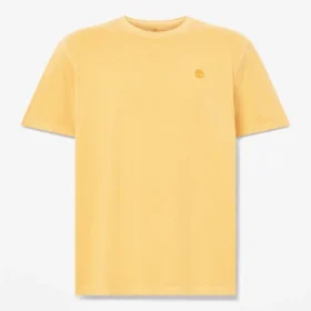 Dunstan River T-shirt met korte mouwen voor heren, in de massa geverfd