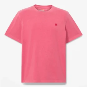 Dunstan River T-shirt met korte mouwen voor heren, in de massa geverfd