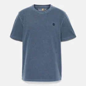 Dunstan River T-shirt met korte mouwen voor heren, in de massa geverfd