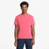 Dunstan River T-shirt met korte mouwen voor heren, in de massa geverfd