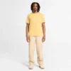 Dunstan River T-shirt met korte mouwen voor heren, in de massa geverfd