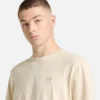 Dunstan River T-shirt met korte mouwen voor heren, in de massa geverfd