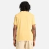 Dunstan River T-shirt met korte mouwen voor heren, in de massa geverfd