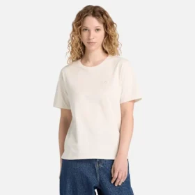 Dunstan T-shirt met korte mouwen voor dames – Vintage White