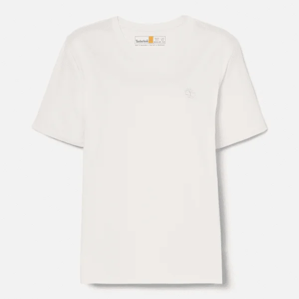 Dunstan T-shirt met korte mouwen voor dames – Vintage White Dunstan T-shirt met korte mouwen voor dames – Vintage White