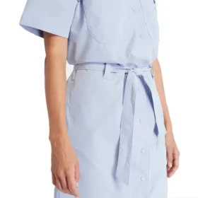 Duurzame waterafstotende dress “Light Blue”