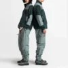 Earthkeepers by Raeburn fleecejas met hoge pool “Balsam Green”