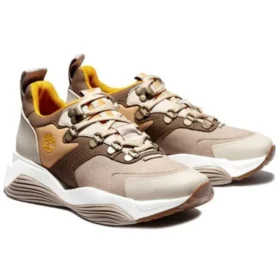 Emerald Bay Mixed-Media Sneakers Bruin