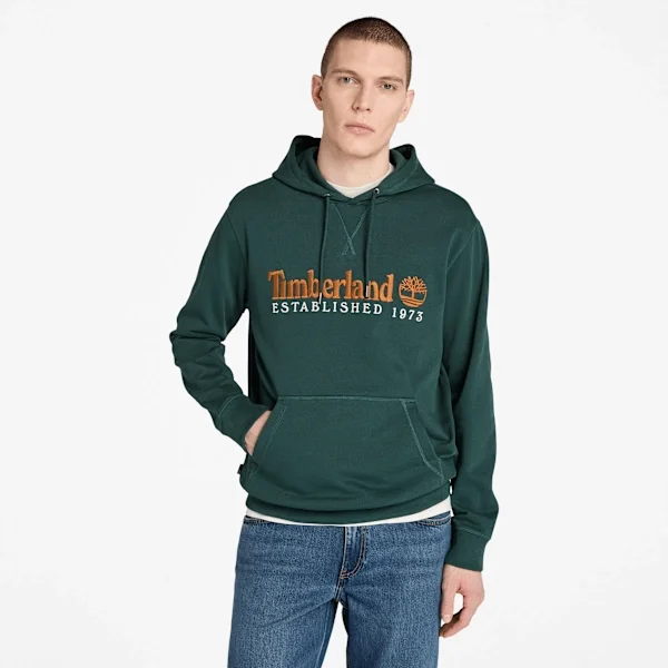 Established 1973 Loopback-Hoodie voor heren Established 1973 Loopback-Hoodie voor heren
