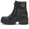 Everleigh laars met ritssluiting aan de voorkant “Zwart Nubuck”