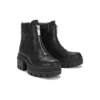 Everleigh laars met ritssluiting aan de voorkant “Zwart Nubuck”