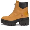 Everleigh laarzen met ritssluiting aan de voorkant “Tarwe Nubuck”