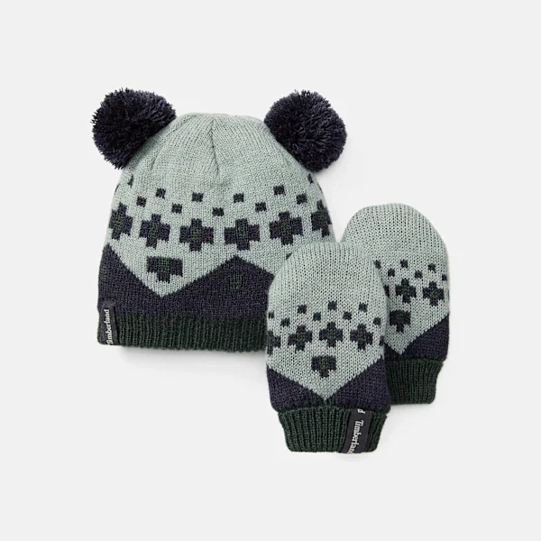 Fairisle-hoeden- en wantenset voor kinderen Fairisle-hoeden- en wantenset voor kinderen