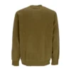 Geborduurde merksweater “Olive Green”
