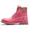 Gemaakt met Liberty-stoffen 6-Inch Boot “Pink”