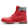 Gemaakt met Liberty-stoffen 6-Inch Boot “Red”