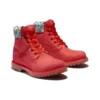 Gemaakt met Liberty-stoffen 6-Inch Boot “Red”
