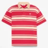 Gestreepte rugbypoloshirt met korte mouwen Gestreepte rugbypoloshirt met korte mouwen