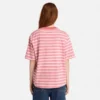 Gestrept T-shirt met korte mouwen voor dames Gestrept T-shirt met korte mouwen voor dames