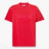 Gewassen T-shirt met geborduurd logo voor heren Gewassen T-shirt met geborduurd logo voor heren