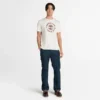Grafisch T-shirt met korte mouwen voor heren