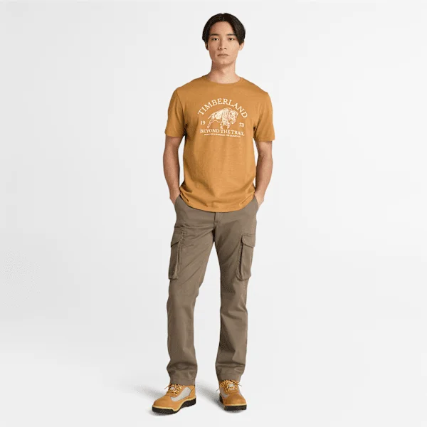 Grafisch T-shirt met korte mouwen voor heren Grafisch T-shirt met korte mouwen voor heren