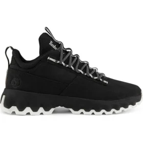 GreenStride Edge Low Sneakers “Zwart Nubuck”