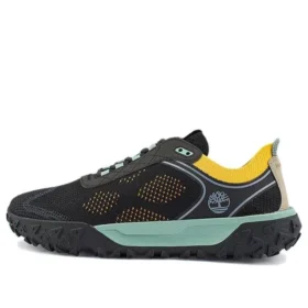 GreenStride Motion 6 lage vetersneakers “Zwart Mesh”