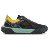 GreenStride Motion 6 lage vetersneakers “Zwart Mesh”