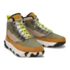 GreenStride Motion 6 Mid waterdichte laarzen van stof en leer “Olive Green”