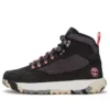 GreenStride Motion 6 Mid waterdichte laarzen van stof en leer “Zwart”