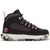 GreenStride Motion 6 Mid waterdichte laarzen van stof en leer “Zwart”