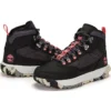 GreenStride Motion 6 Mid waterdichte laarzen van stof en leer “Zwart”