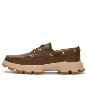 GreenStride Originals Ultra leren bootschoenen “Dark Bruin”