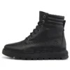 GreenStride Ray City 6-Inch Waterproof Wide Fit Laarzen “Zwart Full Grain”
