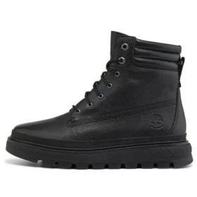 GreenStride Ray City 6-Inch Waterproof Wide Fit Laarzen “Zwart Full Grain”