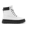 GreenStride Ray City waterdichte laars met brede pasvorm “White Full Grain”