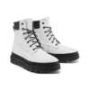 GreenStride Ray City waterdichte laars met brede pasvorm “White Full Grain”