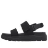 Greyfield 2 sandalen met hielband “Zwart Suede”